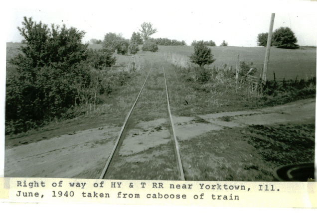 HY&T Right-of-Way 1940